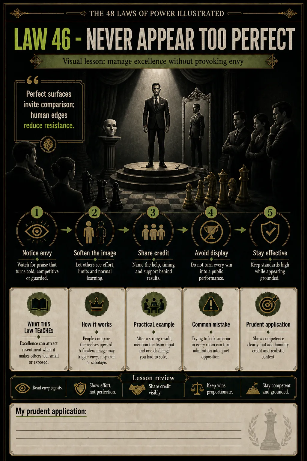 Preview 3 of The 48 Laws of Power Illustrated